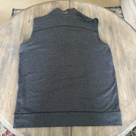 Denver Broncos Cutter & Buck Men's Big and Tall LT Shoreline Vest - Heather Blue - Picture 6 of 7